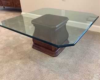 Glass Top Coffee Table