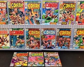 Marvel comic books Conan the Barbarian 