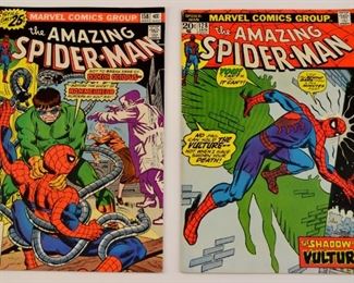 Select Language​▼
Lot 297: Marvel Comic Book, Amazing Spider-Man 128, 158 1st Series, high grade