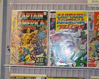 Select Language​▼
Lot 202: Marvel Comic Book- Bronze Age Captain America & Falcon, 1st series