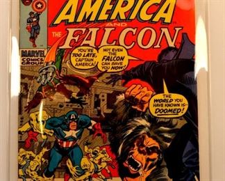 Select Language​▼
Lot 210: Marvel Comic Book- Bronze Age Captain America & Falcon, 1st series , #136- high grade