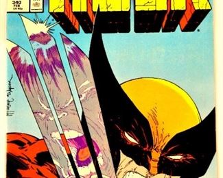 Lot 228: Marvel Comic Book Incredible Hulk 1st Series Artist Todd McFarlane Wolverine