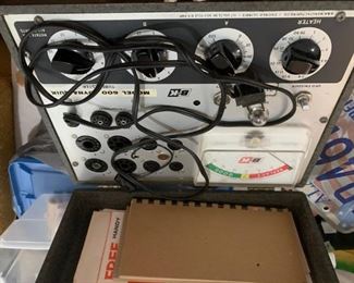 #147 Dyna Quik Tube tester, model 600 Bought in 1962 w/tube selector guide $100.00