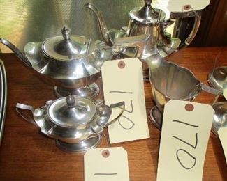 Sterling Silver Tea Service (4 Pieces) Gorham