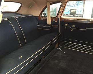 1947 Packard Limo Interior Seats