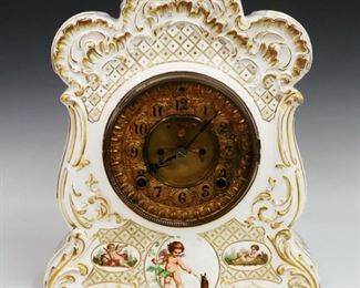 Ansonia Porcelain Clock
