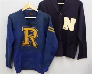 Vintage Letterman Sweaters