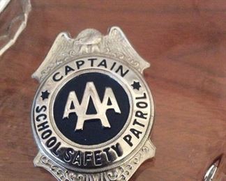 Vintage School Safety Patrol Badge 