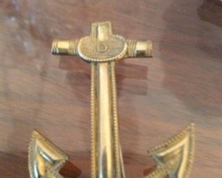 Vintage Navy 10K Gold Anchor Pin