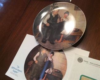 Norman Rockwell Plate Collection  