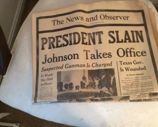 Original Historical Political Newspapers 