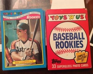 Complete Set 33 Baseball Rookie Cards