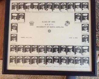 1962 ROTC Photo UNC Class 
