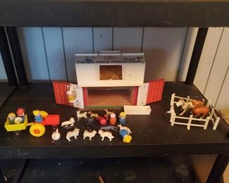 P-S1-40 - Vintage Fisher Price Little People Family Farm - $25