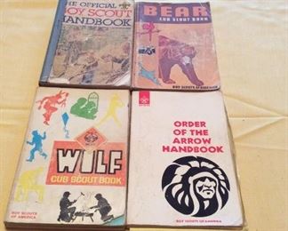 P-LR-200 - "Bear" and "Wolf" are Cub Scout Books from the 60's - 70's - $20