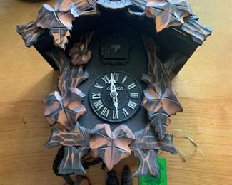 P-OF-36 - $65  Antique MI-KEN Japanese Cuckoo Clock 