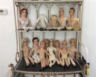 vintage boudoir dolls. 
