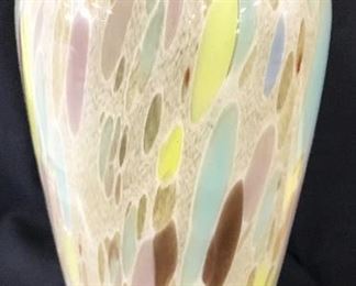 MAESTRI VETRAI Italian Art Glass vase