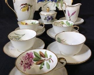 ROSENTHAL Helena Signed Porcelain Tea Set