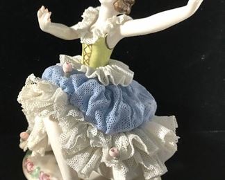 Vintage MEISSEN Porcelain Female Ballerina Figure