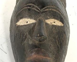 Nigerian Dark Yoruba Mask