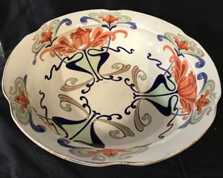 Vintage MIDDLEPORT POTTERY Hand Painted Bowl