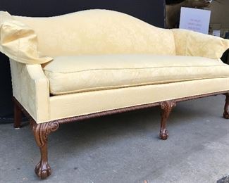 Gold Toned HICKORY CHAIR Sofa