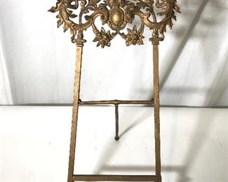 Antique Art Nouveau Brass Frame