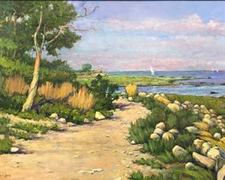 Ilse Gordon Signed ‘Spring Path at Point’