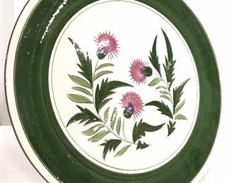 STANGL Floral Detailed Porcelain Plate