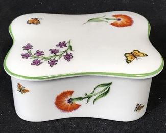 Tiffany Limoges French Porcelain Trinket Box