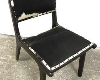 Custom Animal Hide MCM Chair