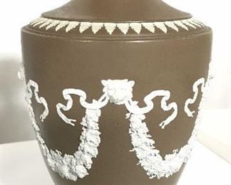 Light Brown Toned WEDGWOOD Style Vase