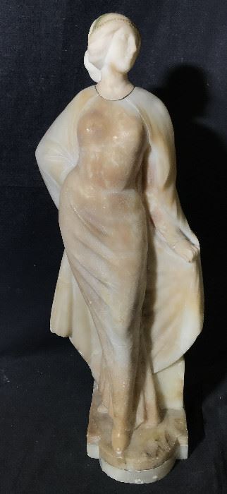 Alabaster Female Sculpture