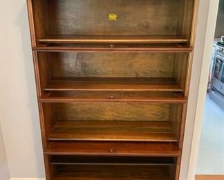 Antique Gunn Furniture bookcase