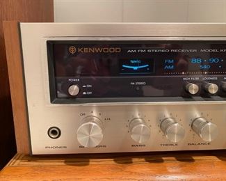 Vintage Kenwood AM FM Stereo Receiver Model KR-5600