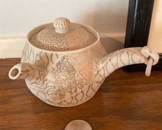 Antique Japanese Kyusu teapot 