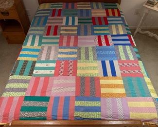 Nice selection of vintage and antique hand made quilts