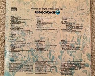 1970 Woodstock, music from the original soundtrack and more, 3 vinyl record set
