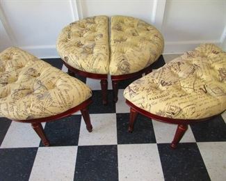 Two Part Hassock $185.00 each set