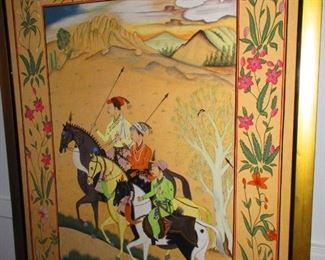 Indian Painting on Silk $235.00