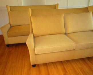 Pair of  Arhaus Two-Cushion Sofas $650.00 each
