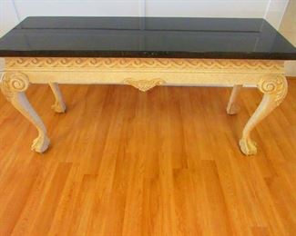 Ball and Claw Console Table $285.00