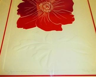 "The Japanese Anemone" by Roslyn Rose $225.00