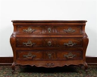 4: 18th c. French Bombe Commode