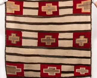 22: Navajo Second Phase Chief's Blanket, 19th c.