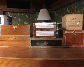 Cigar boxes - selling boxes only