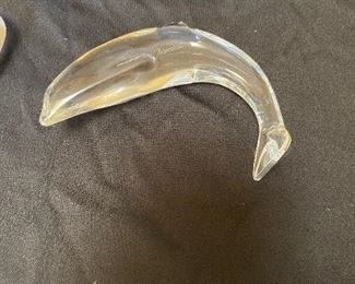 Baccarat Crystal Dolphin
