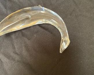 Baccarat Crystal Dolphin
