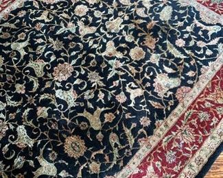 $120 - Knotted Wool Rug - Approx. 5.5’ x 8.5’ - Originally purchased for $500